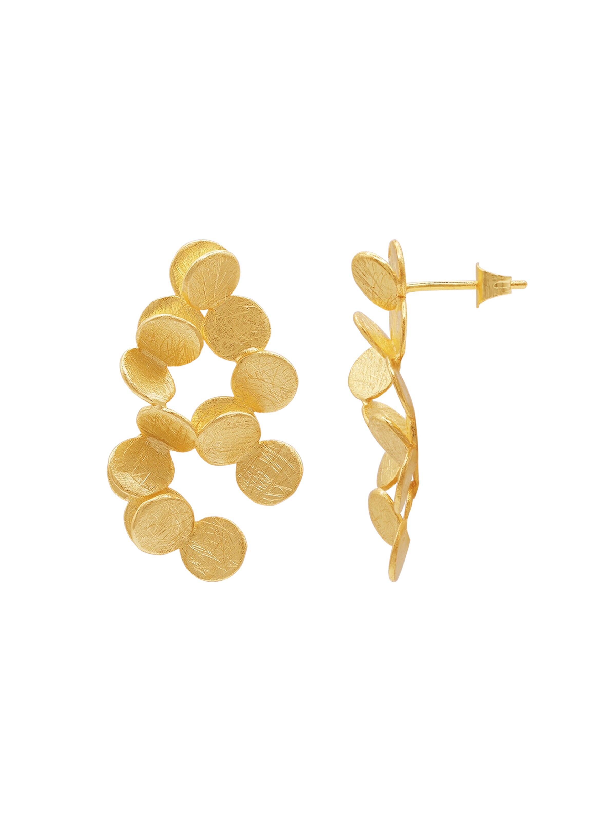 Boucles d'oreilles 'Nessa' Heideman en or