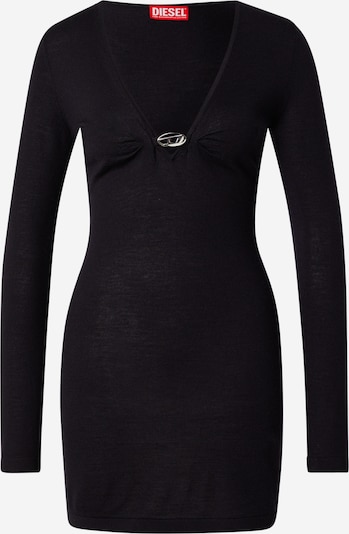 DIESEL Pletena haljina 'M-PLACKY' u crna, Pregled proizvoda