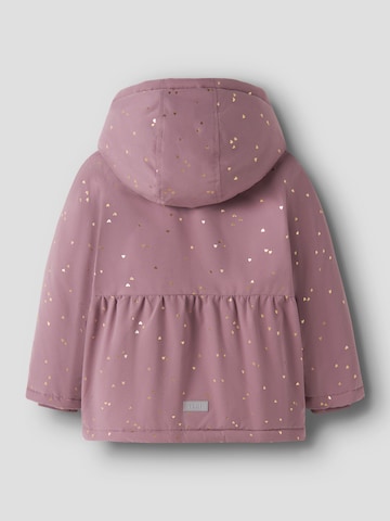 NAME IT Winterjas 'SNOW' in Lila