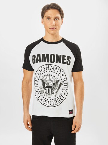 T-Shirt Mister Tee en blanc : devant