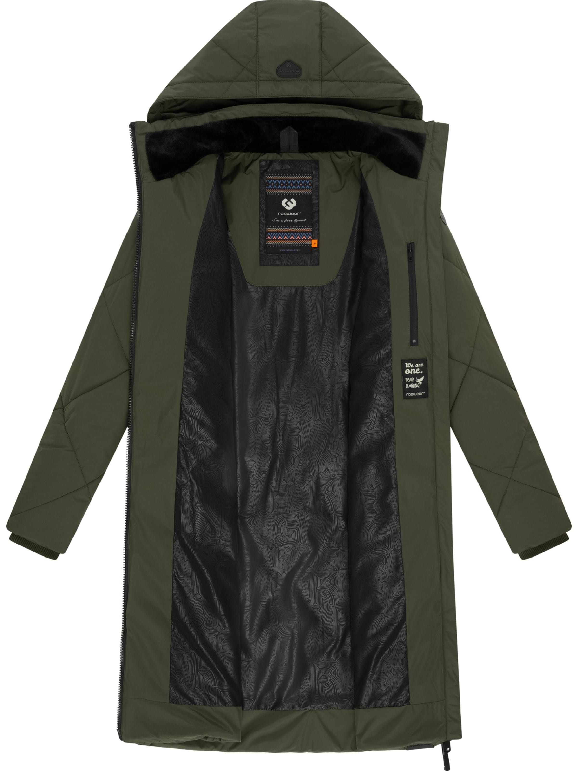 Ragwear Raincoat 'Rebela' in Green
