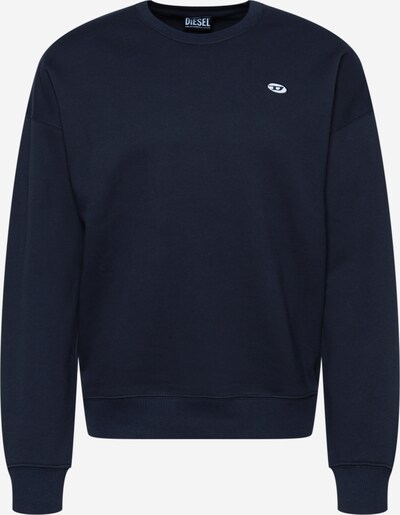 DIESEL Sweatshirt 'DOVAL' i mørkeblå / svart / hvit, Produktvisning