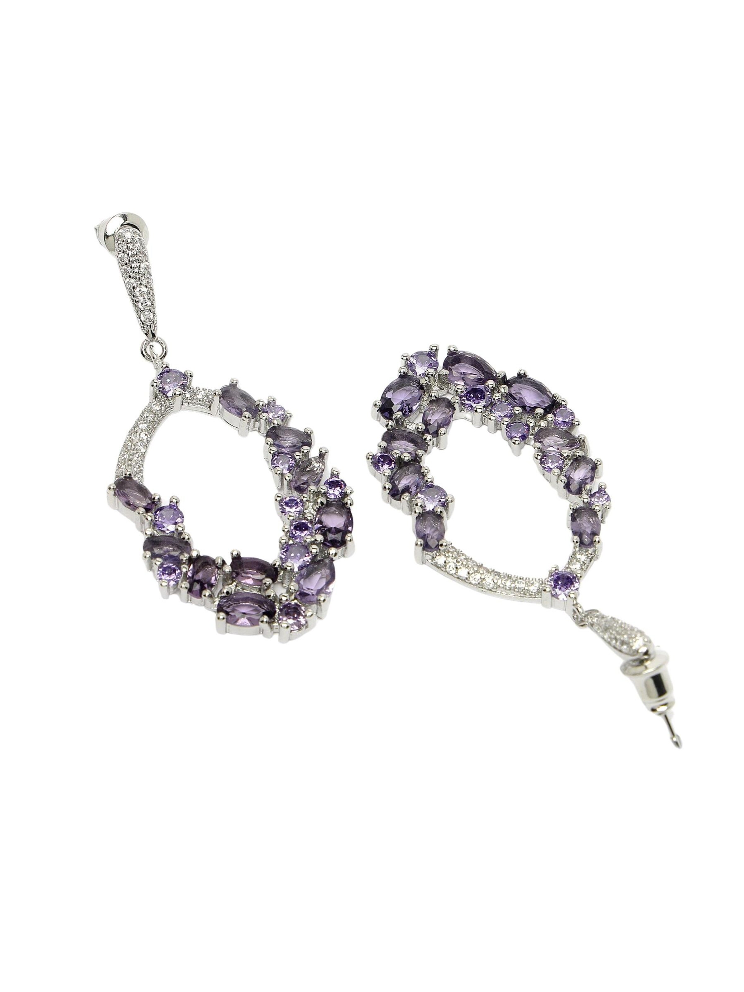 AVANT-GARDE PARIS - Pendientes 'Beataka' en lila