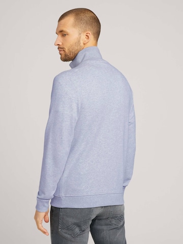 TOM TAILOR Sweatjacke in Grau