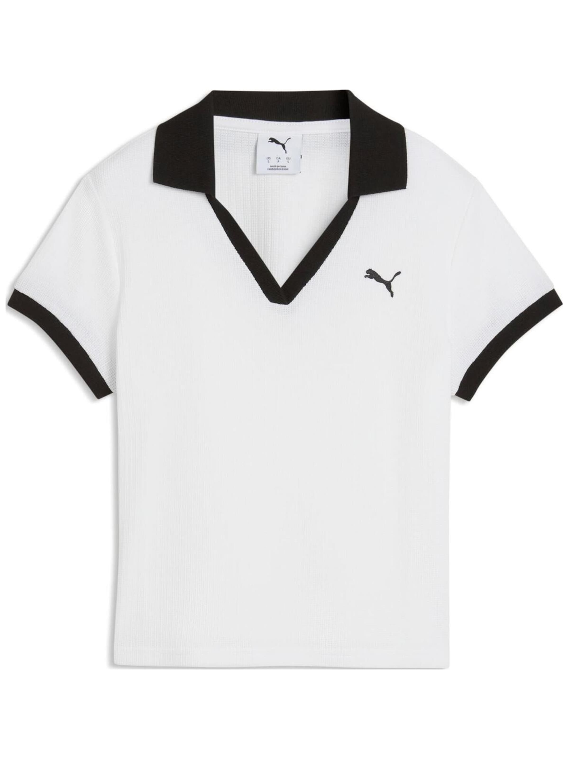 PUMA - Camiseta en blanco: frente