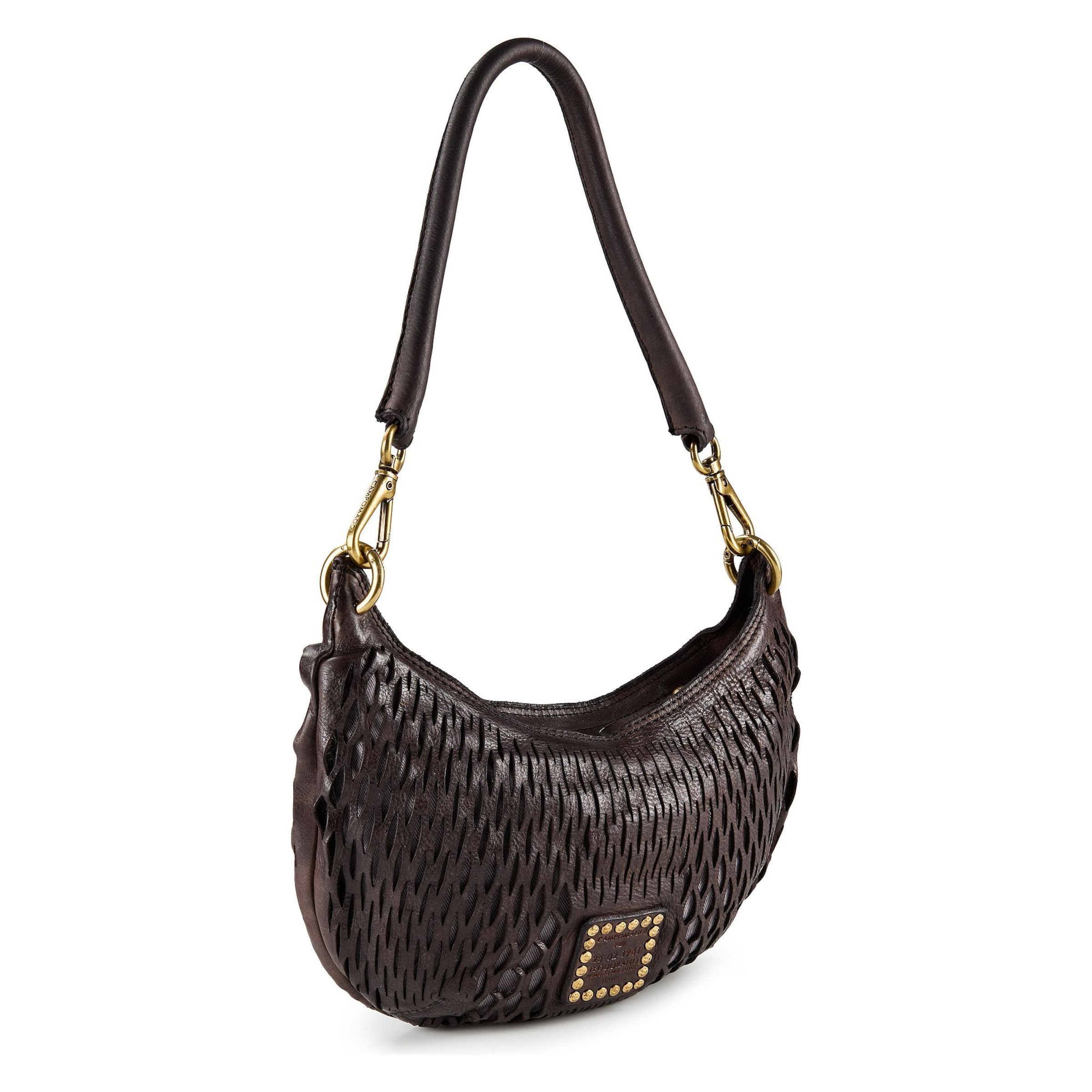 Borsa a spalla 'Anastasia' di Campomaggi in nero