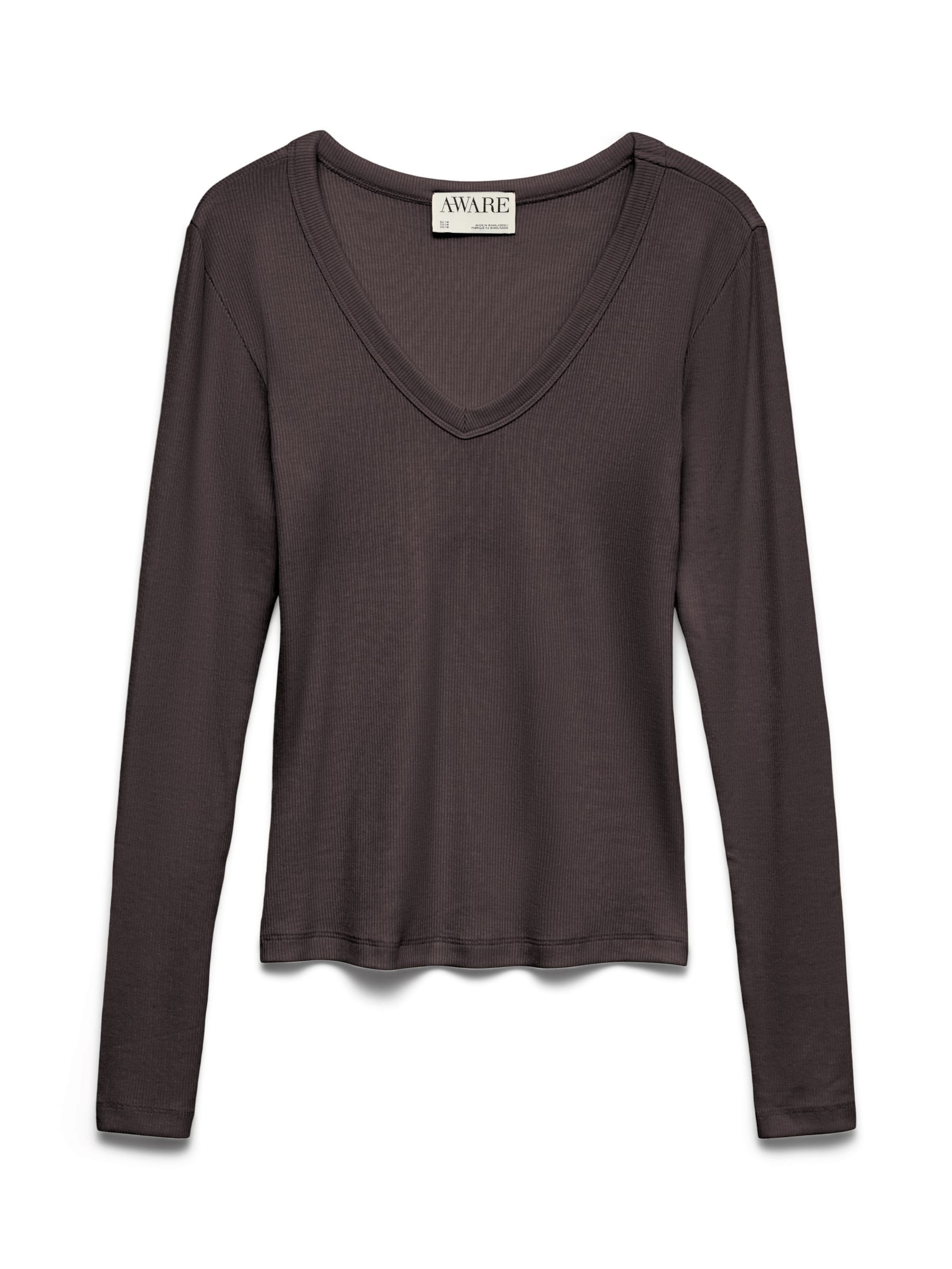 T-shirt 'DREAM ' VERO MODA en marron : devant