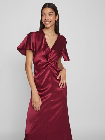 VILA Evening Dress 'Sittas' in Red: front