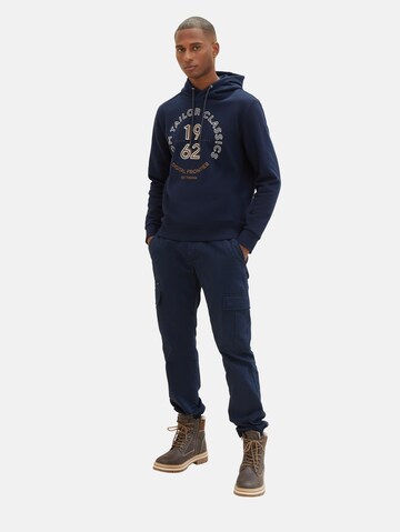 Felpa di TOM TAILOR in blu