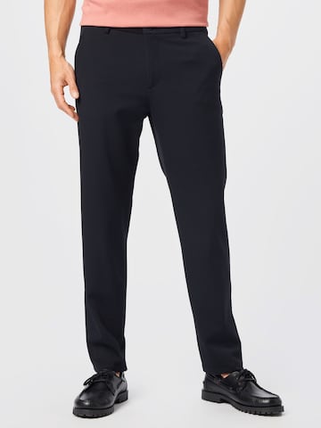 Les Deux Regular Cargo Pants in Blue: front