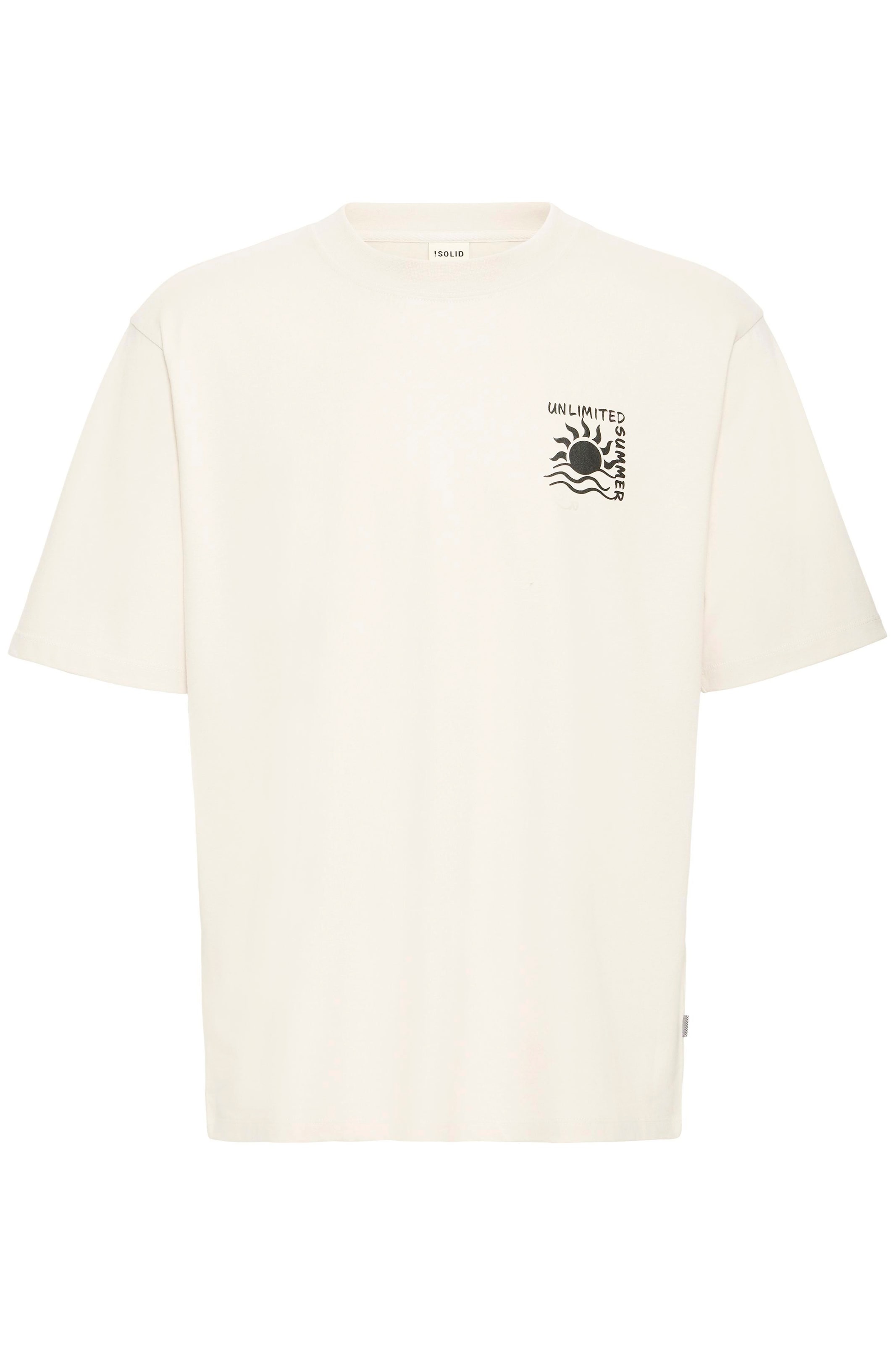 T-Shirt ' SDOdaniel ' !Solid en beige : devant