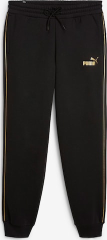 PUMA Tapered Sporthose 'ESS' in Schwarz: Vorderseite