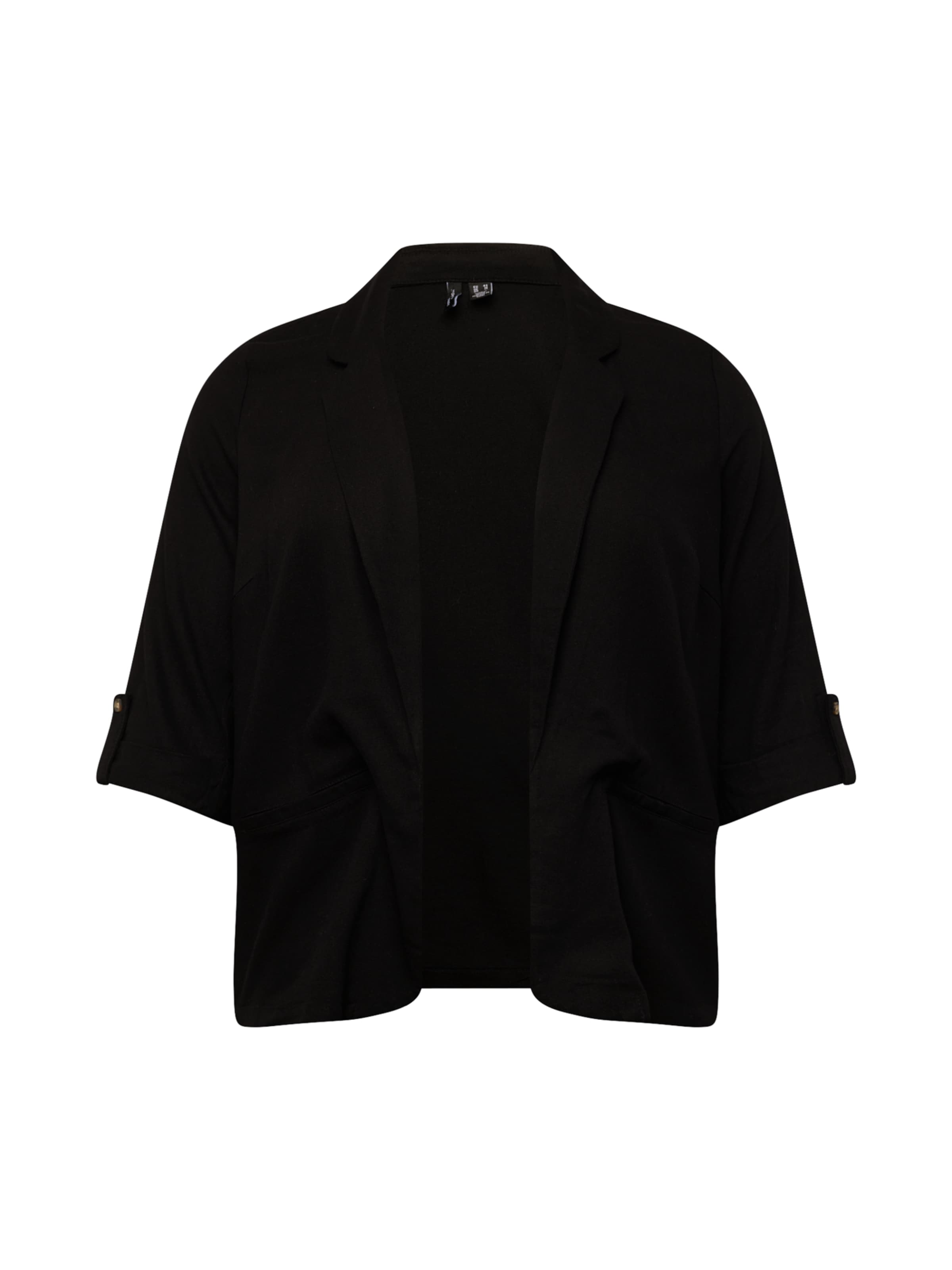 Vero Moda Curve Blazers 'Jesmilo' in Zwart: voorkant