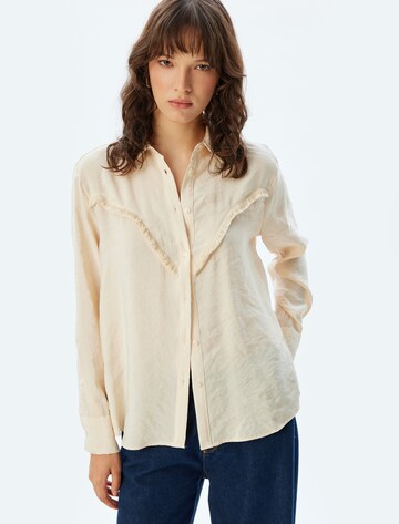 Koton Blouse in Beige: front