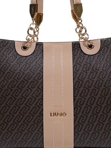Borsa a spalla 'M TOTE AA6104 E1118' di Liu Jo in marrone