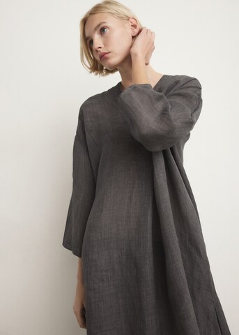 MANGO Bluse in Grau
