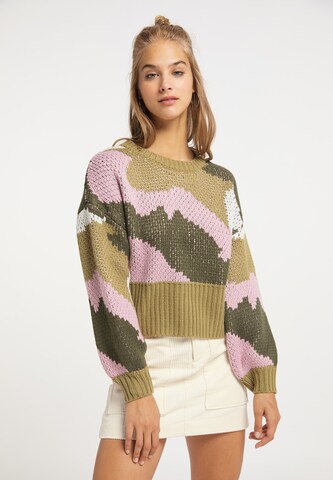 MYMO Sweater in Green: front