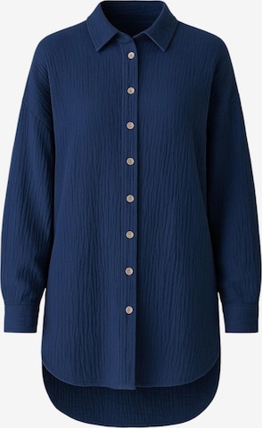 WENOR Oversized bluse 'LAYNA' i blå: forside
