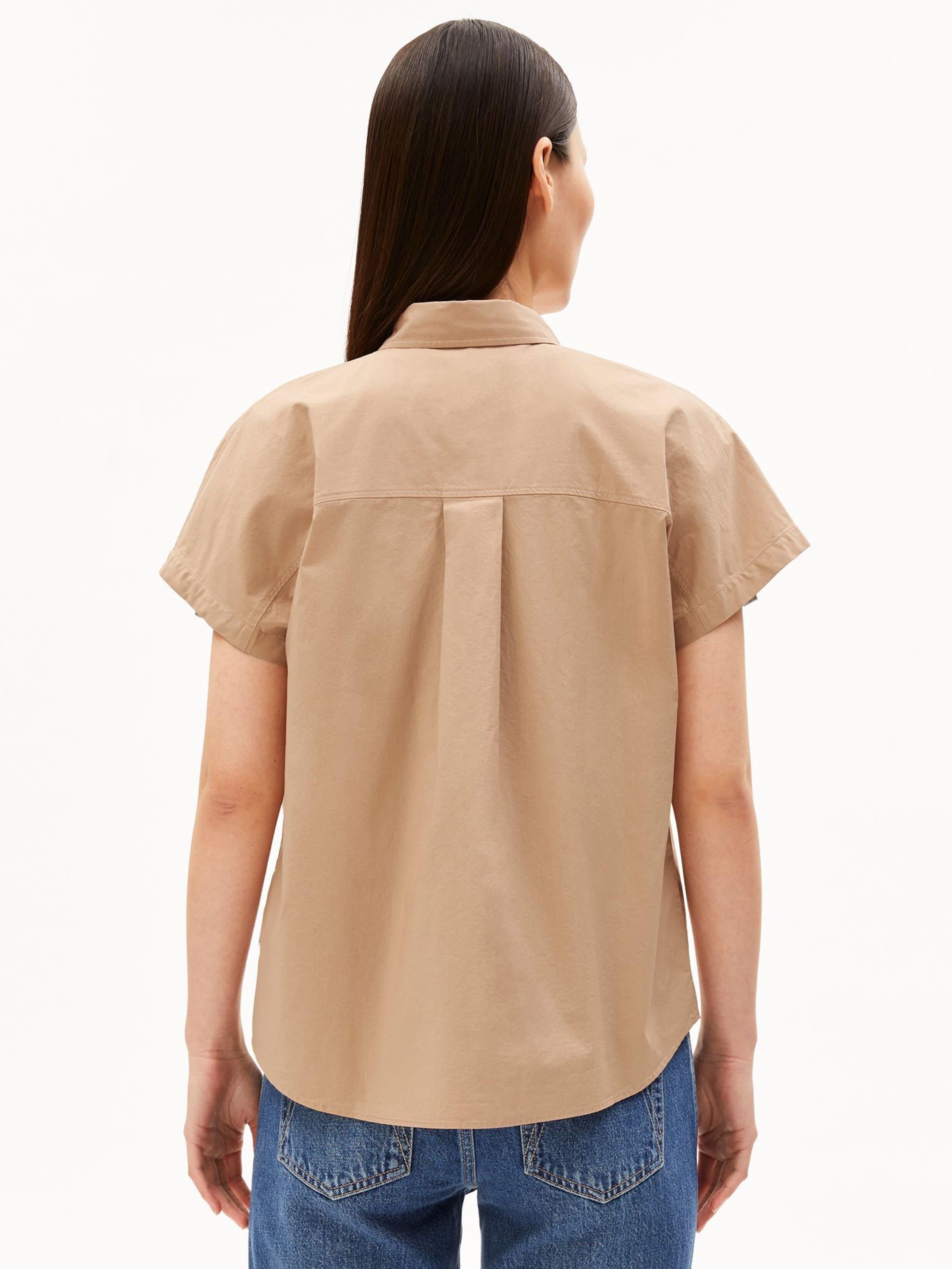ARMEDANGELS Blouse 'LARISAANA' in Brown