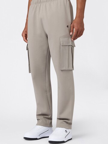 Champion Authentic Athletic Apparel Tapered Παντελόνι cargo σε γκρι: μπροστά