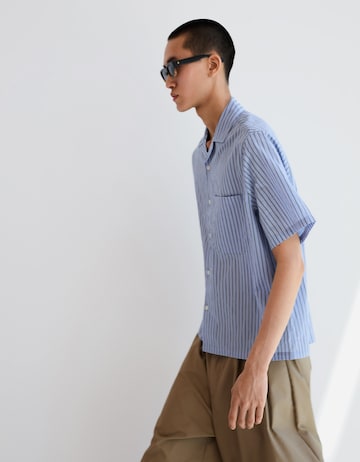 BershkaRegular Fit Košulja - plava boja