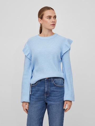 Pull-over 'Ril' VILA en bleu : devant