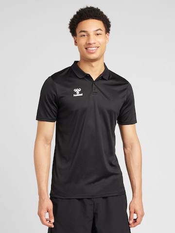 Hummel Functioneel shirt 'Essential' in Zwart: voorkant