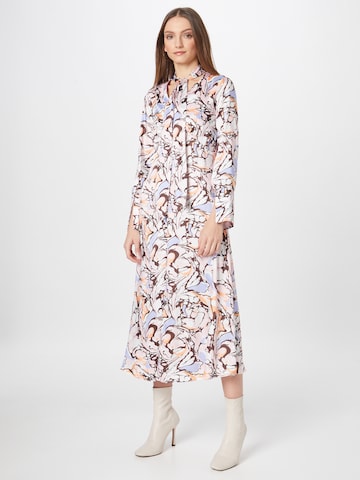 Robe-chemise River Island en mélange de couleurs : devant