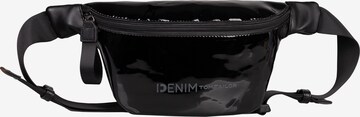 TOM TAILOR DENIM Fanny Pack in Black: front