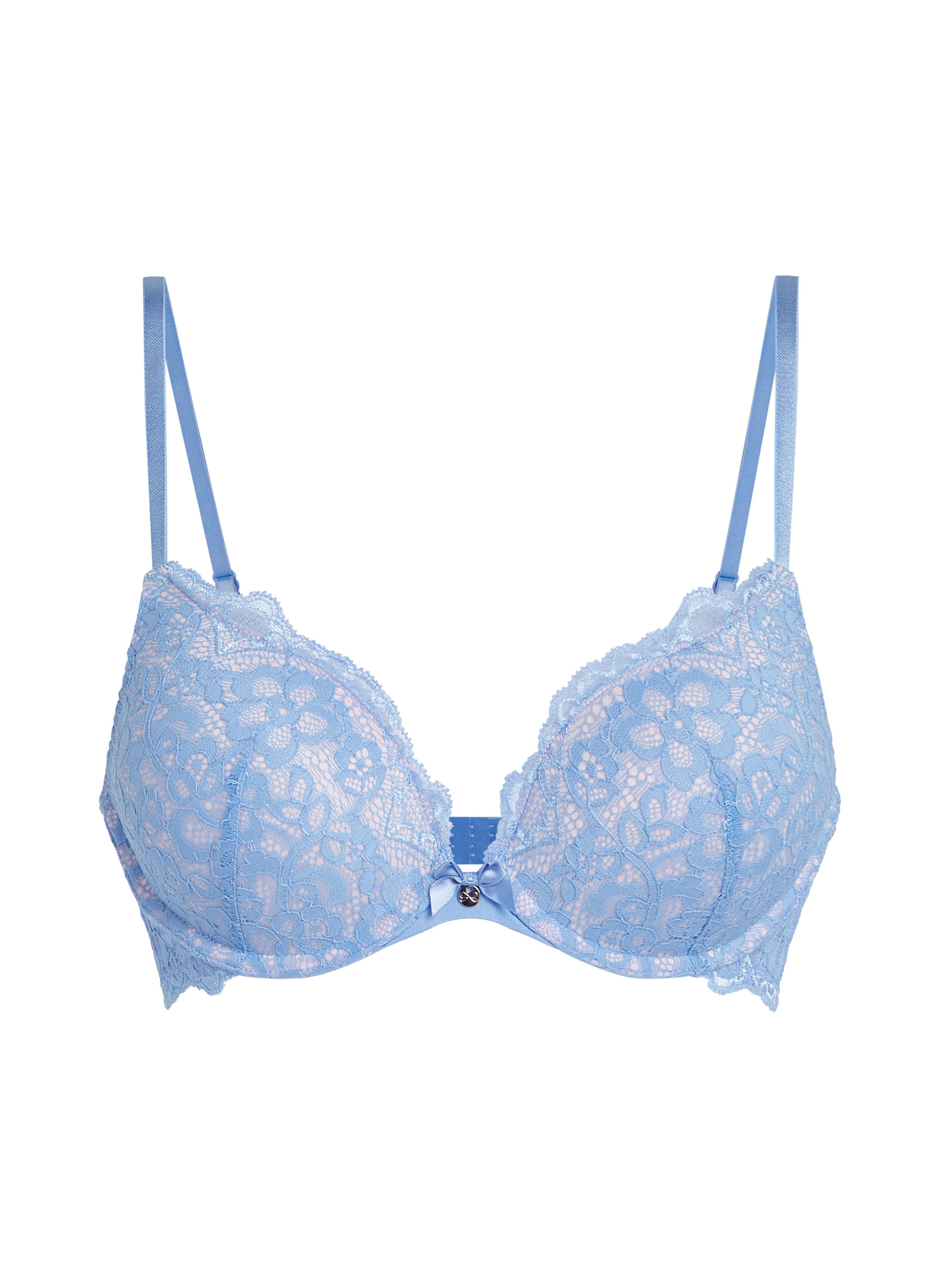 Hunkemöller Push-up BH 'Marine' in Blauw: voorkant