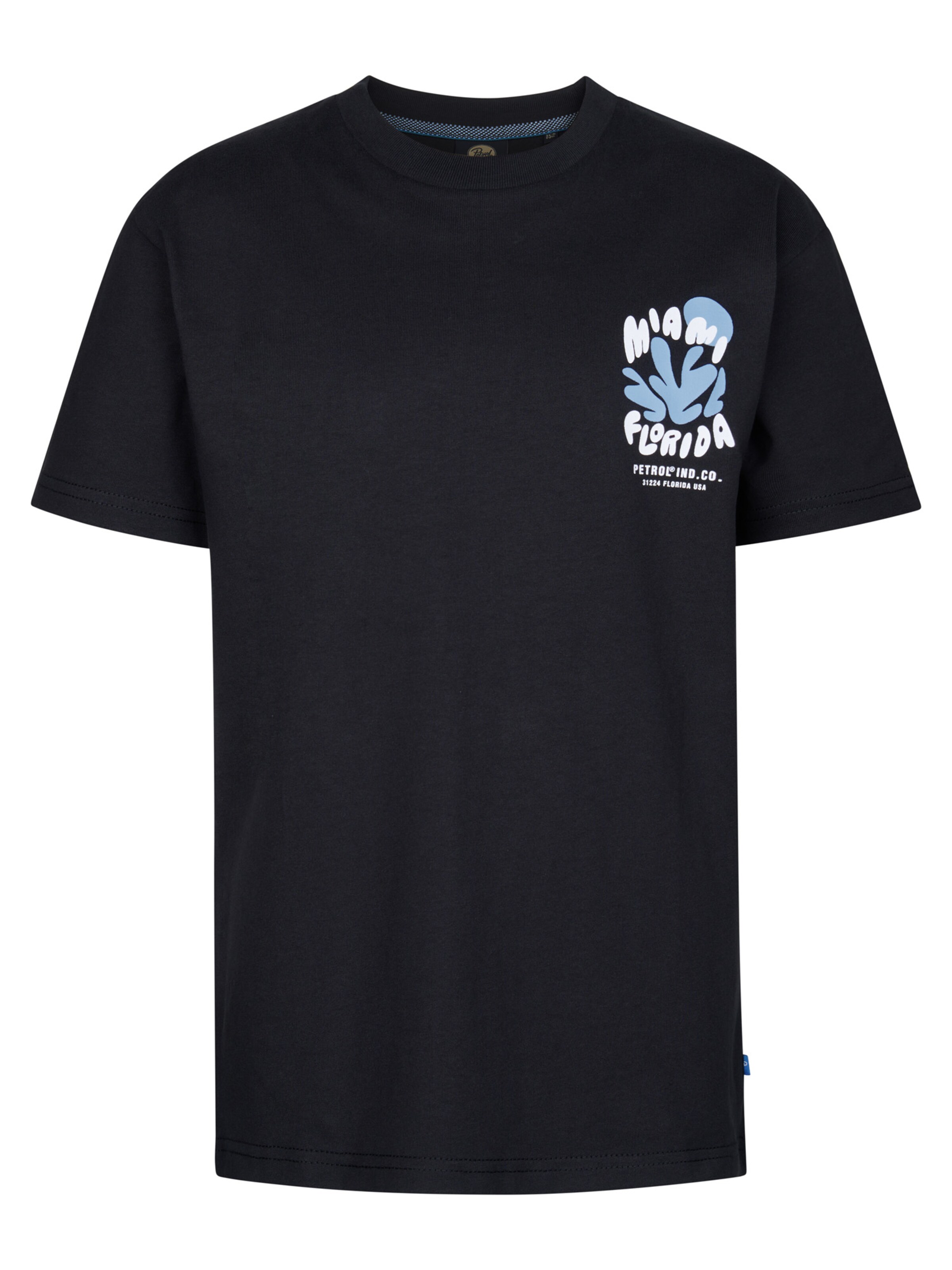 Petrol Industries Футболка в Черный: спереди