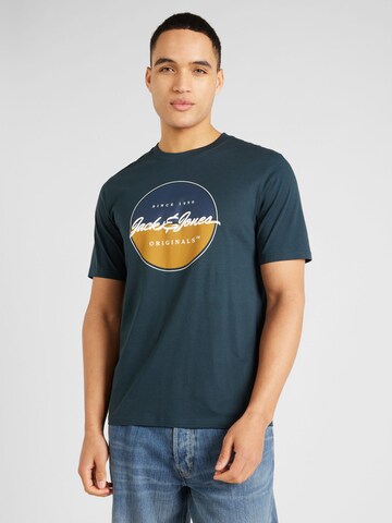 JACK & JONES T-Shirt 'WAYNE' in Grün: predná strana