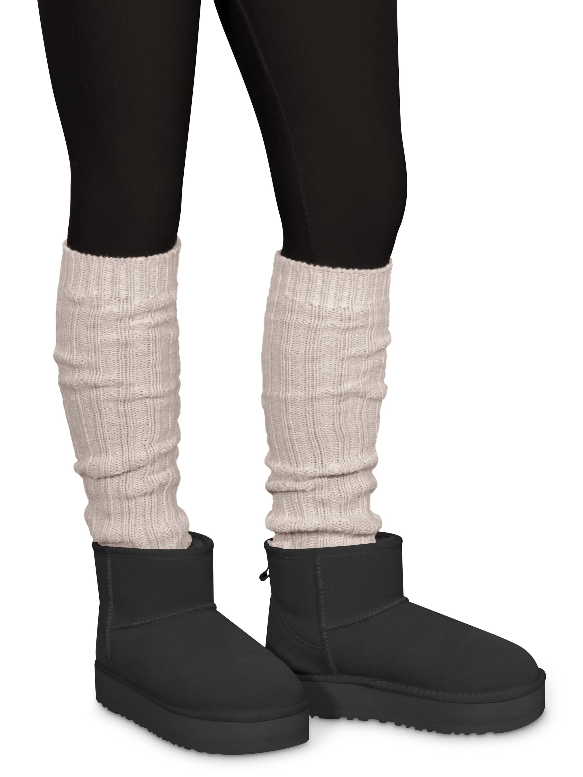 Manchettes normani en beige