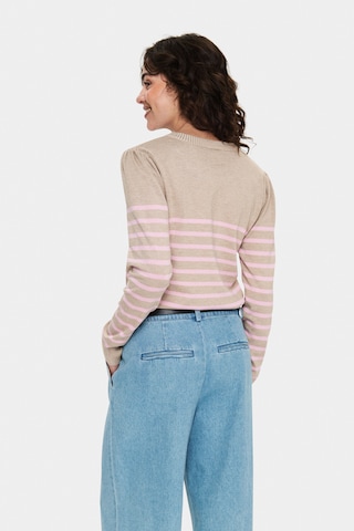 Pull-over 'Mila' SAINT TROPEZ en beige