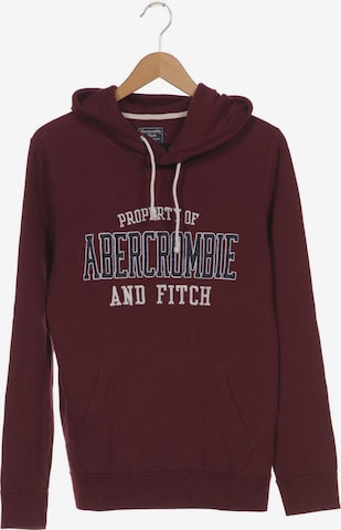 Abercrombie & Fitch Sweatshirt & Zip-Up Hoodie in S in Red: front