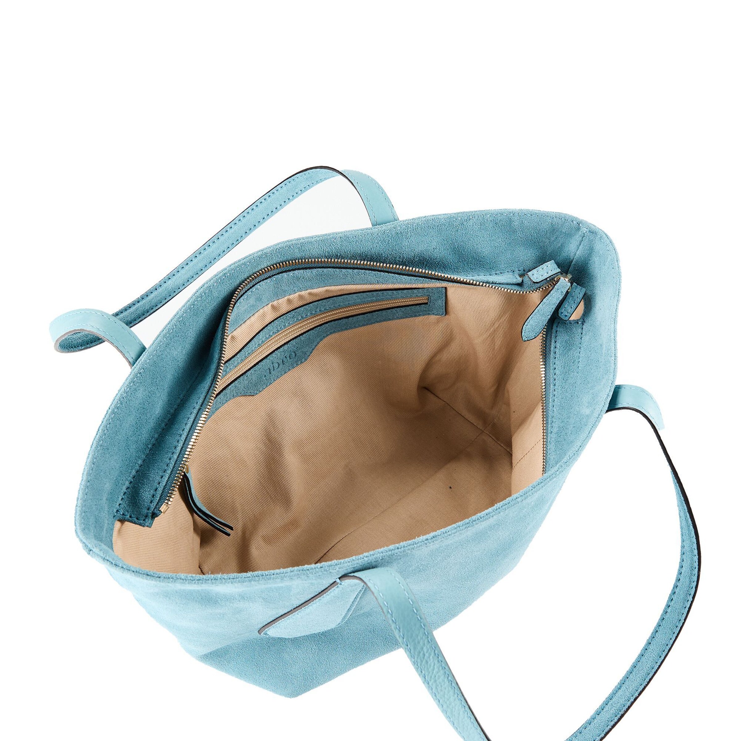 ABRO Schultertasche 'Carina ' in Blau