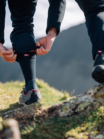 DANISH ENDURANCE Sportsokken 'Classic Hiking Crew' in Blauw: voorkant