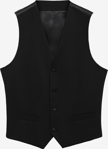 MANGO MANPrsluk od odijela 'PARIS' - crna boja: prednji dio