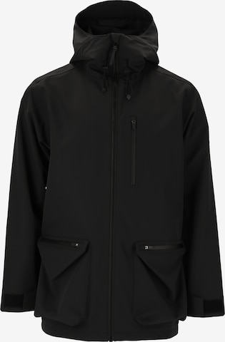 SOS Performance Jacket 'Tulum' in Black: front