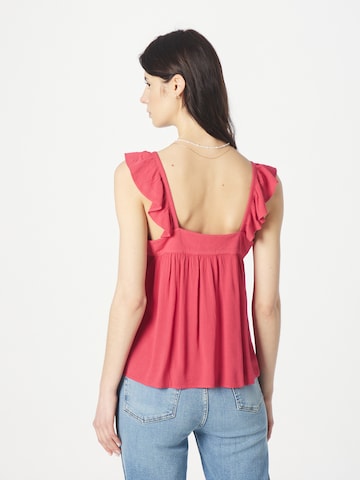 ICHI Blouse 'MARRAKECH' in Rood