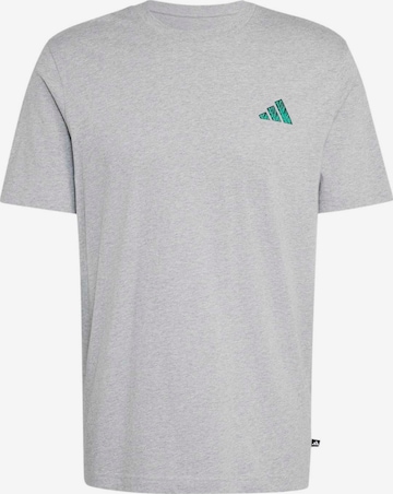 ADIDAS SPORTSWEARTehnička sportska majica - siva boja: prednji dio