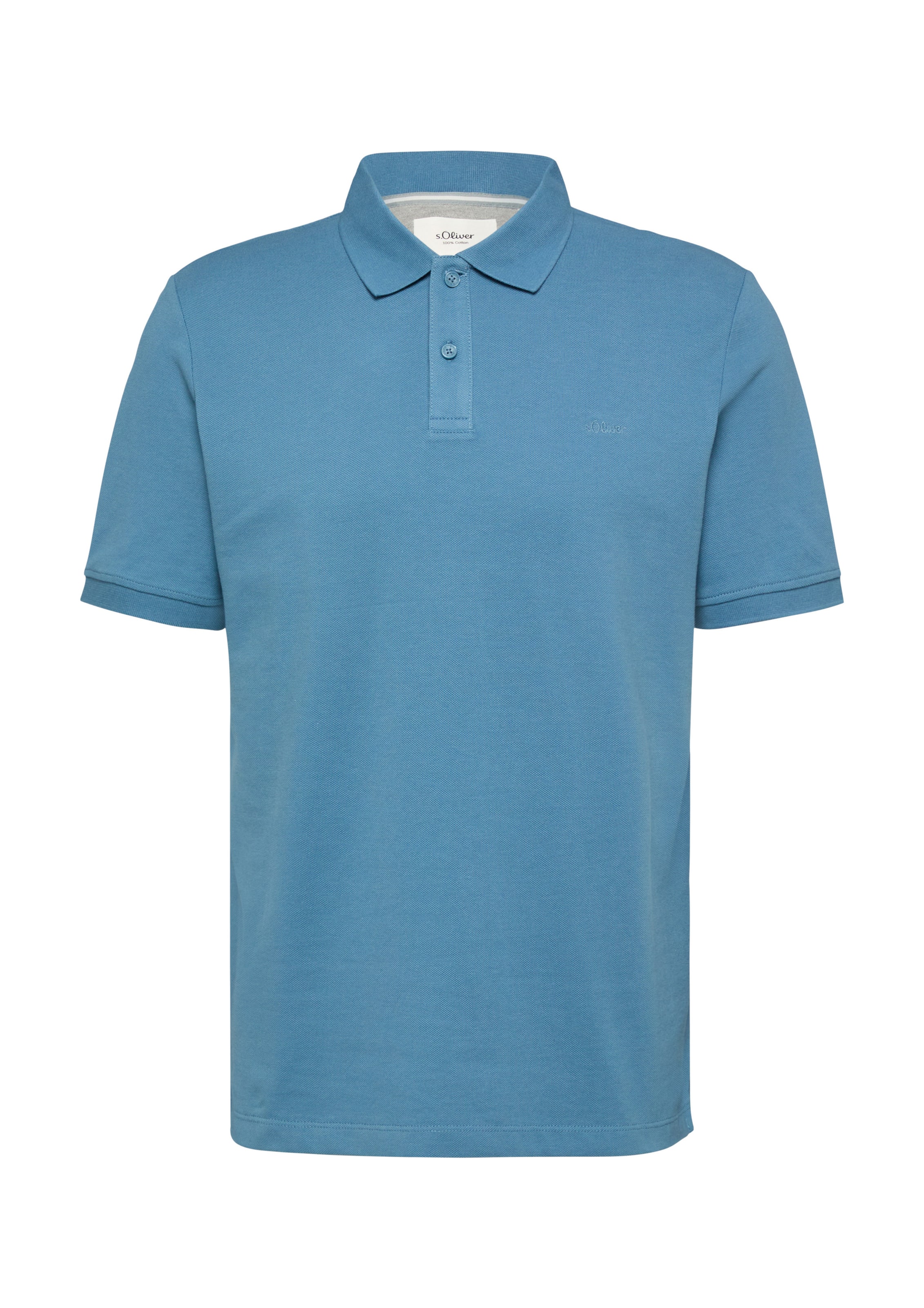 s.Oliver Shirt in Blauw: voorkant