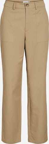 Pantalon 'VIRekka' VILA en beige : devant
