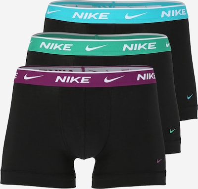 NIKE Sous-vêtements de sport 'Everyday' en bleu clair / vert pastel / violet clair / noir, Vue avec produit
