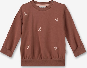Sanetta Pure Sweatshirt in Brown: front