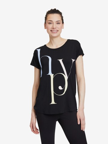 T-shirt Betty Barclay en noir : devant