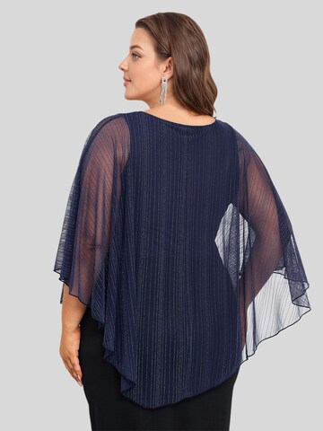 LapaPlus Blouse in Blauw