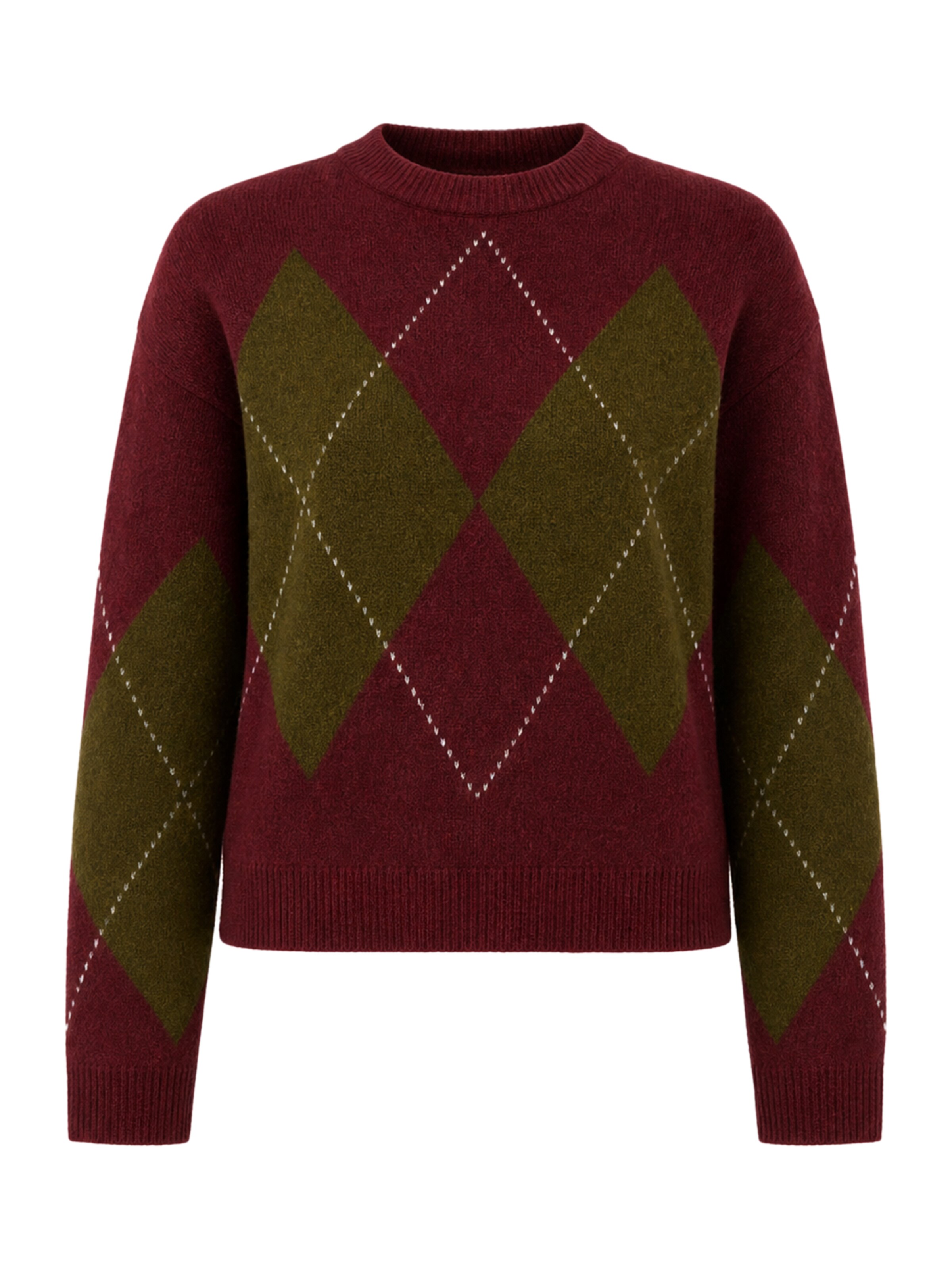 Pullover di BRAVE SOUL in rosso: frontale