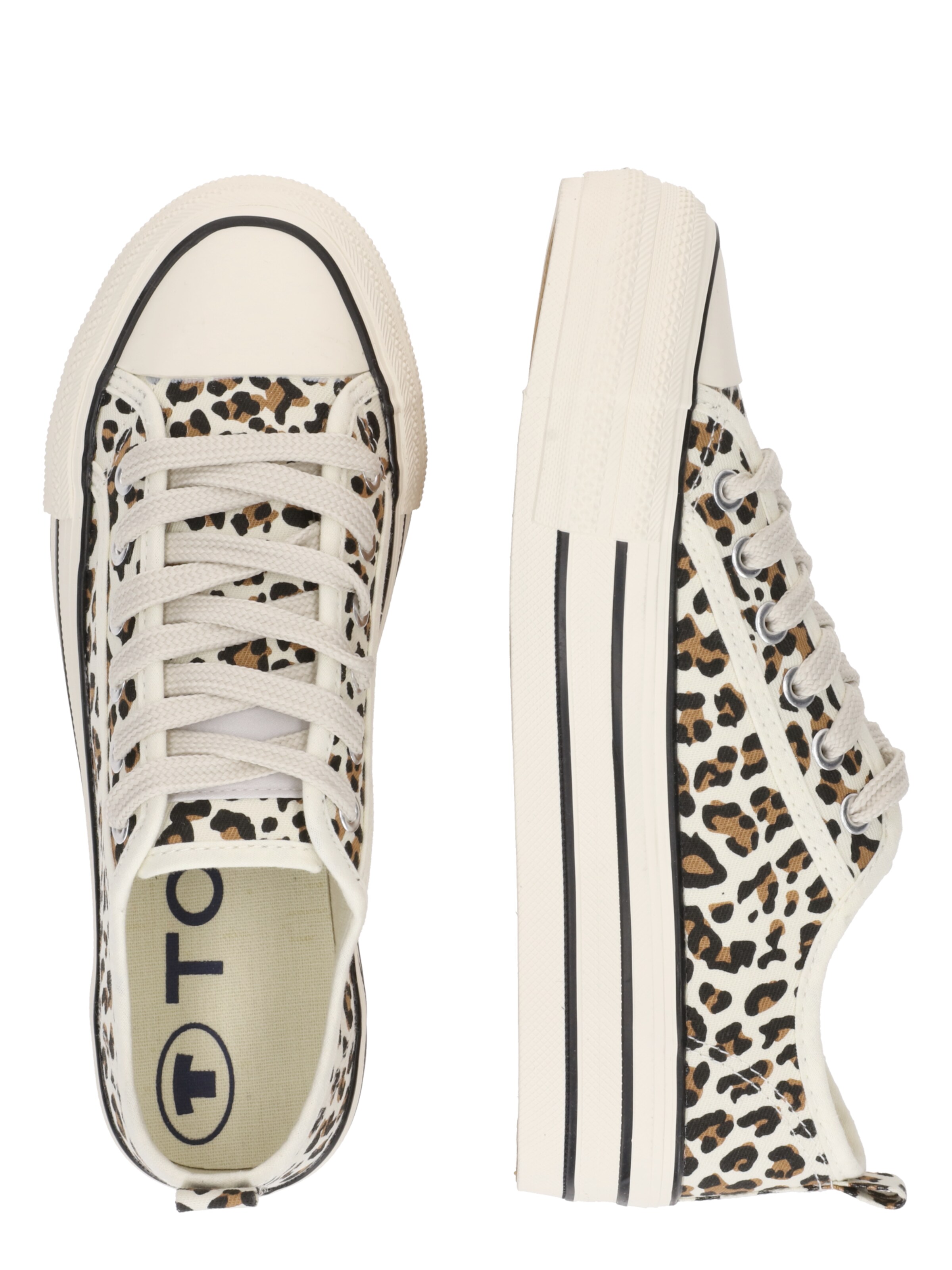 Sneaker low de la TOM TAILOR pe bej