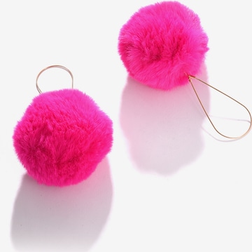 SOHI Earrings 'Eva' in Pink